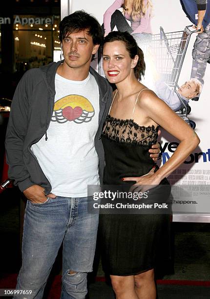 Donovan Leitch and Ione Skye during "Employee of the Month" Premiere - Arrivals at Mann's Chinese Theatre in Hollywood, California, United States.