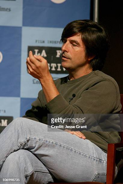 Thomas Newman of the Composers Panel during 2006 Los Angeles Film Festival - Coffee Talks at Geffen Playhouse in Westwood, CA, United States.