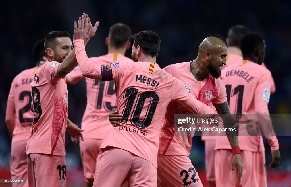 RCD Espanyol v FC Barcelona - La Liga