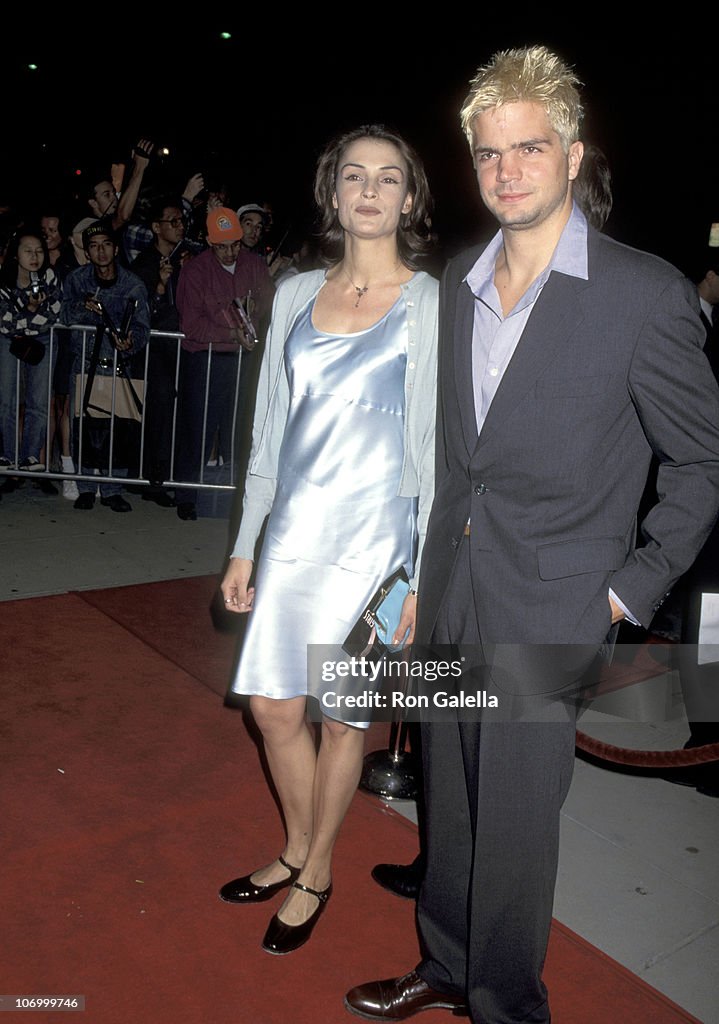 Famke Janssen and Husband Tod Williams during "Showgirls" Los Angeles... News Photo Getty Images