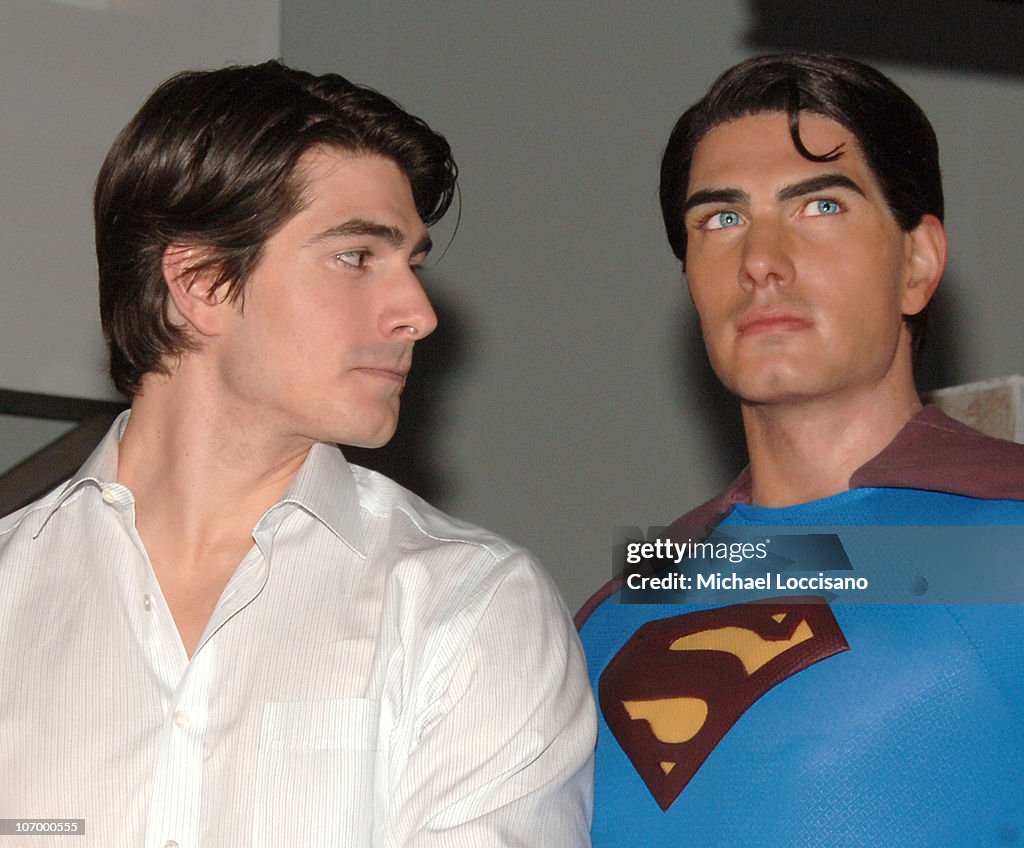 Brandon Routh Launches the New Wax Figure of Superman from "Superman Returns" - June 27, 2006