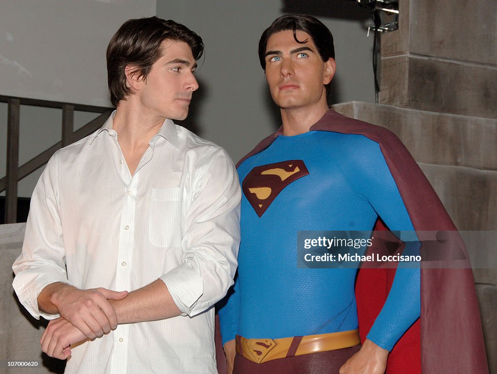 Brandon Routh Wiki Brandon Routh during Brandon Routh Launches the New Wax Figure of ...