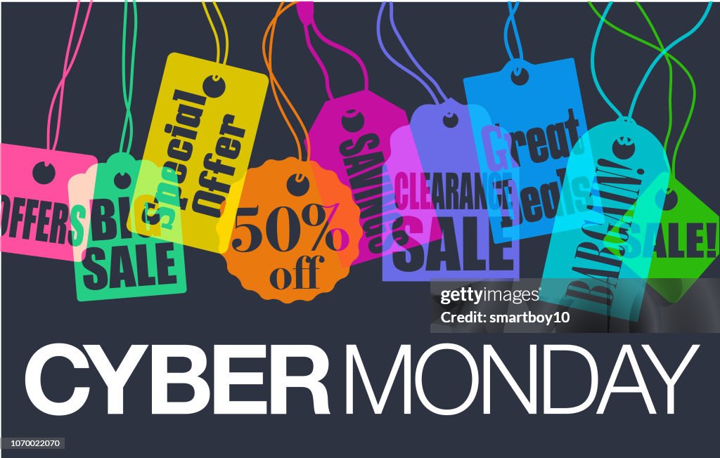 Cyber Monday Sales High-Res Vector Graphic - Getty Images