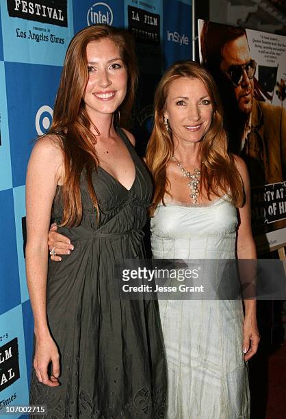 Katie Flynn and Jane Seymour during 2006 Los Angeles Film Festival - "The Beach Party at the Threshold of Hell" Screening and Q&A at Crest Theater in...