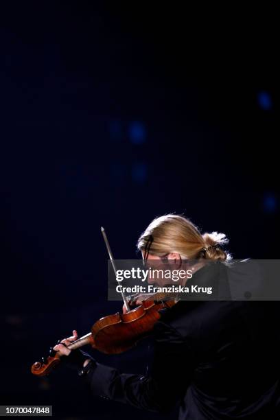 David Garrett during the Ein Herz Fuer Kinder Gala show at Studio Berlin Adlershof on December 8, 2018 in Berlin, Germany.