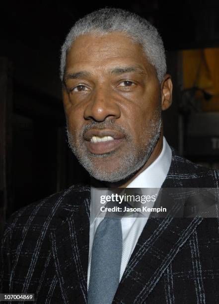 Julius Erving during Jon Bon Jovi and Michael Strahan Appearance at Tao Restaurant In New York City - July 9, 2006 at Tao Restaurant in New York...