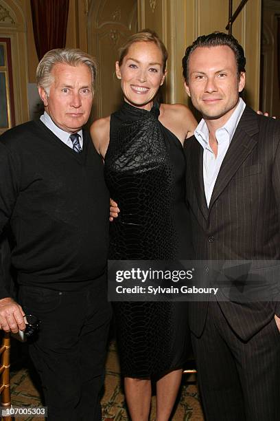 Martin Sheen, Sharon Stone and Christian Slater *EXCLUSIVE*