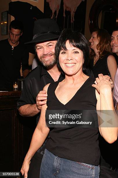 Micky Dolenz and Joyce DeWitt during 14th Annual Rockers on Broadway at The Cutting Room in New York, NY, United States.