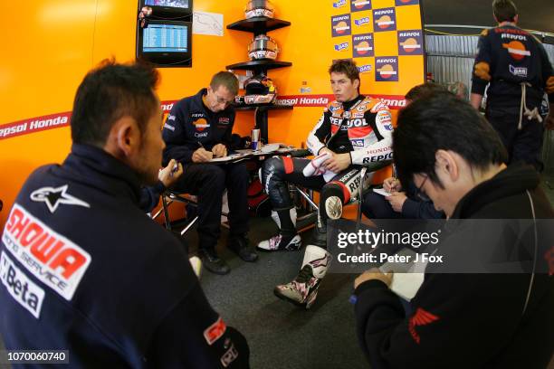 Nicky Hayden of Honda and USA during the MotoGP race at the LeMans Circuit on May 21, 2007 in France