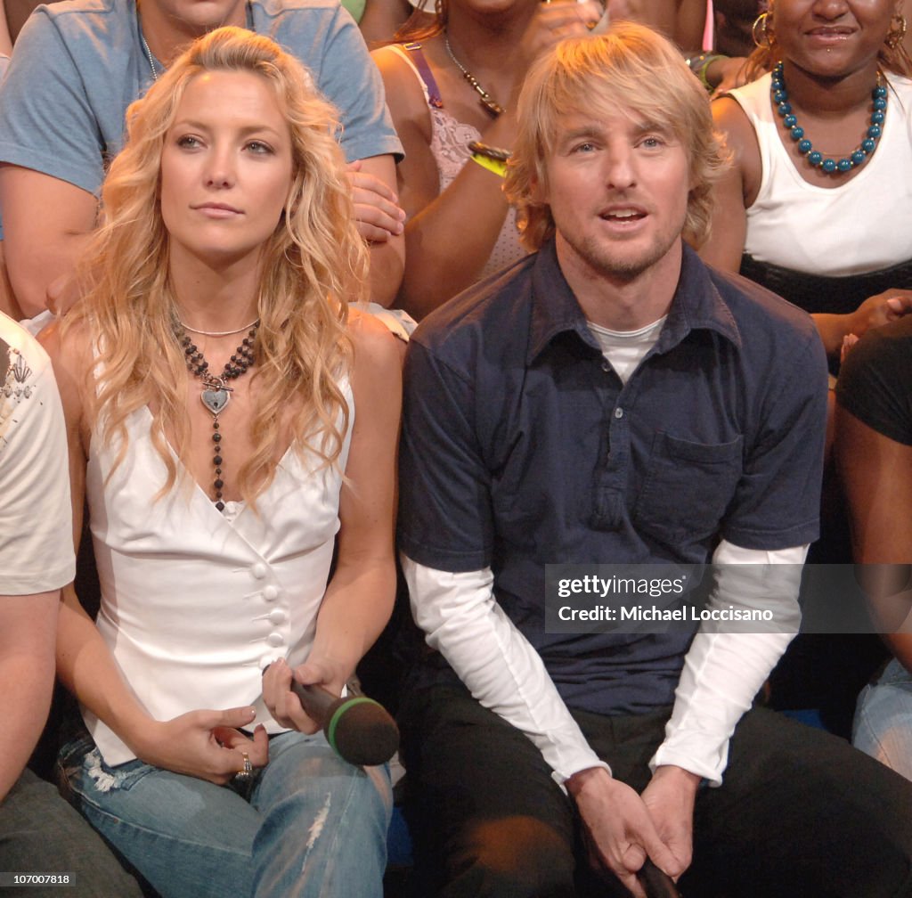 Beyonce, Kate Hudson, Owen Wilson, Shawn Wayans and Marlon Wayans Visit MTV's "TRL" - July 12, 2006