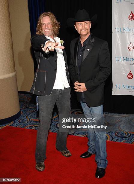 Big Kenny Alphin and John Rich of Big & Rich during Sheryl Crow Presents Former President Bill Clinton with The Humanitarian of the Year Award and...