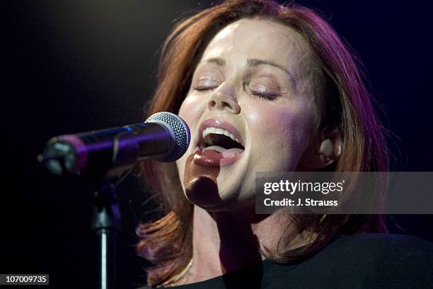 Belinda Carlisle of the Go-Go's during The Go-Go's and Morningwood Perform Live at the Greek Theater - July 14, 2006 at Greek Theatre in Los Angeles,...