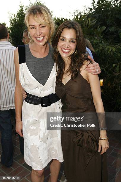 Portia de Rossi and Gina Philips during Ellen DeGeneres, Portia de Rossi and Gina Philips Host a Charity Event to Help Launch a Self-Sustaining FXB...