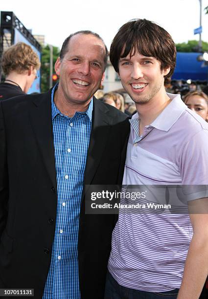Jack Rapke and Jon Hender during "Monster House" Los Angeles Premiere - Red Carpet at Mann Village in Westwood, California, United States.