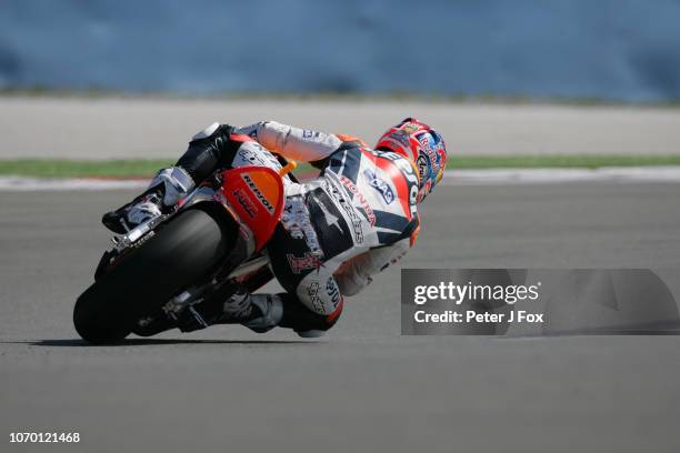 Nicky Hayden of Honda and USA during the MotoGP race at the Istanbul Circuit on April 22, 2007 in Turkey