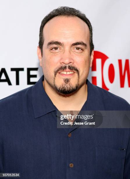 David Zayas during "Weeds" Season Two Premiere - Arrivals at The Egyptian Theatre in Hollywood, California, United States.