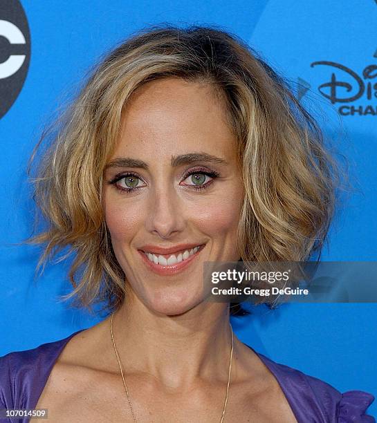 Kim Raver during ABC All Star Party 2006 - Arrivals at Rose Bowl in Pasadena, California, United States.