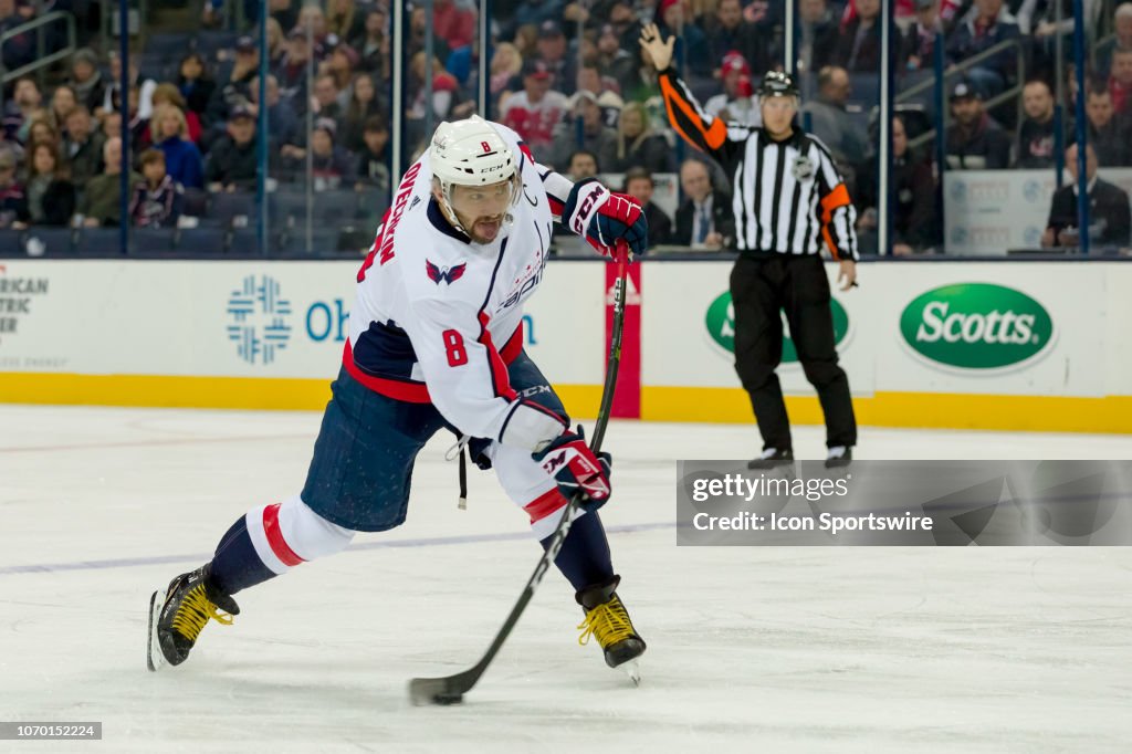 NHL: DEC 08 Capitals at Blue Jackets