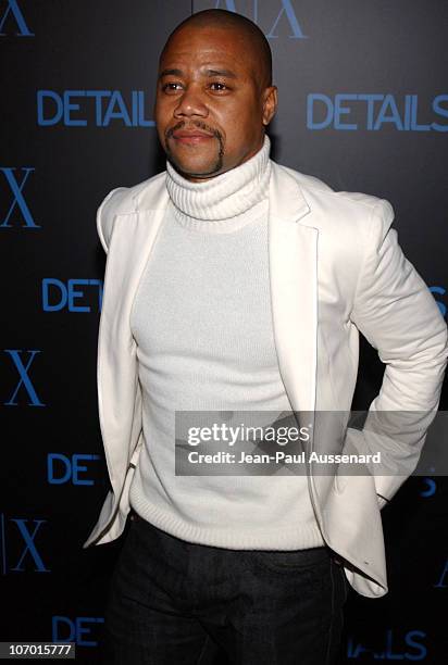 Cuba Gooding Jr. During Armani Exchange & Details Magazine "Insider" Party - Arrivals at Area in West Hollywood, California, United States.