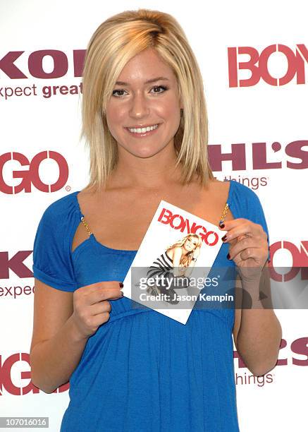 Kristin Cavallari during Kristin Cavallari In-Store Appearance For Bongo Clothing Line At Kohl's - December 9, 2006 at Newport Center Mall in Jersey...