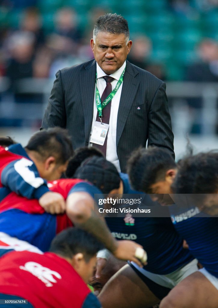 England v Japan - Quilter International