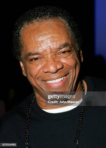 John Witherspoon during Mercedes-Benz Spring 2007 L.A. Fashion Week at Smashbox Studios - Kevan Hall _ Backstage and Front Row at Smashbox Studios in...