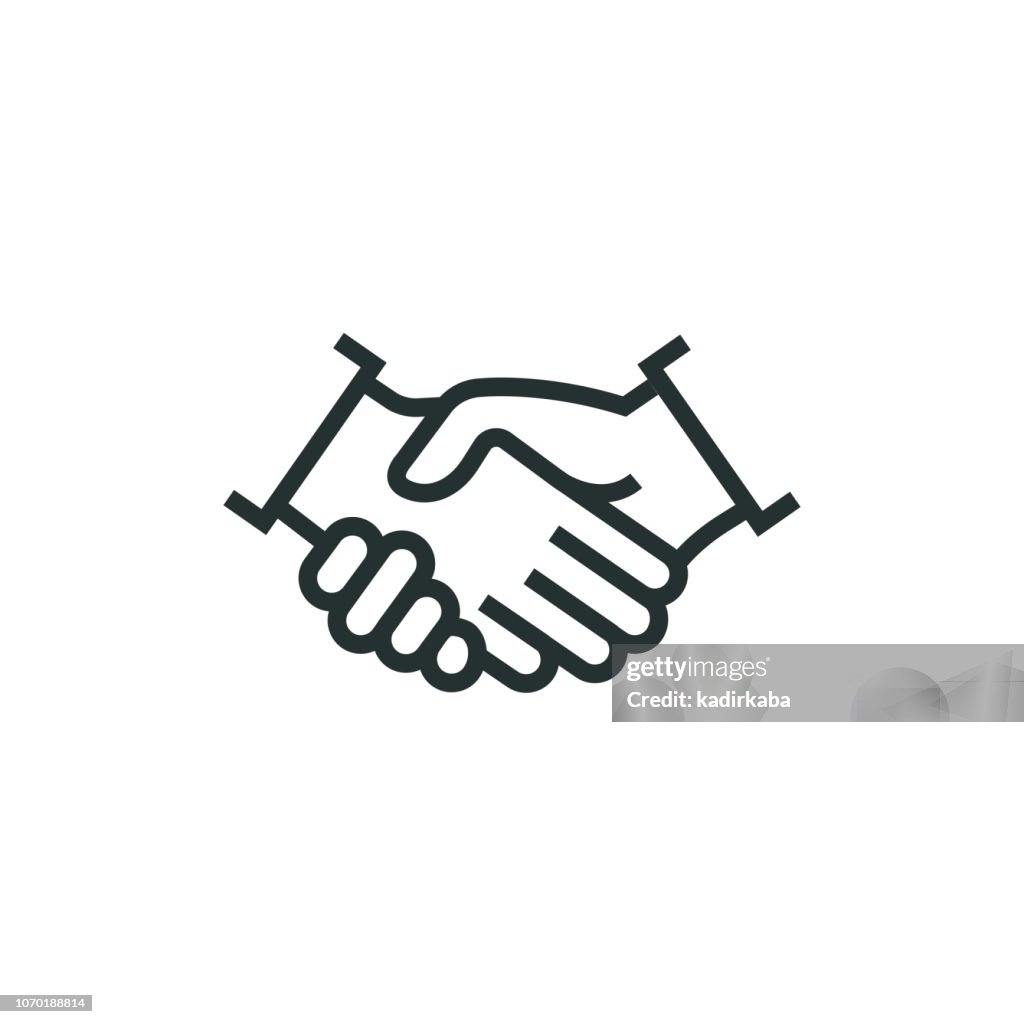 Partnership Line Icon