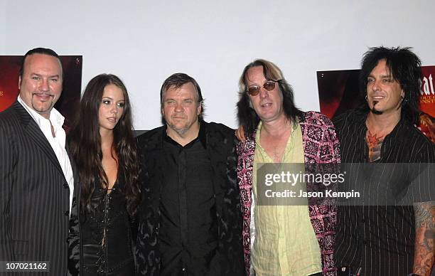 Desmond Child, Marion Raven, Meat Loaf, Todd Rundgren and Nikki Sixx