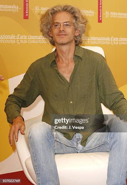 Santiago Amigorena, director during The 63rd International Venice Film Festival - "Quelques Jours En Septembre" Photocall at Palazzo del Casino in...