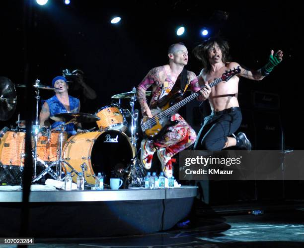 The Red Hot Chili Peppers during Lollapalooza 2006 - Day 3 at Grant Park in Chicago, Illinois, United States.