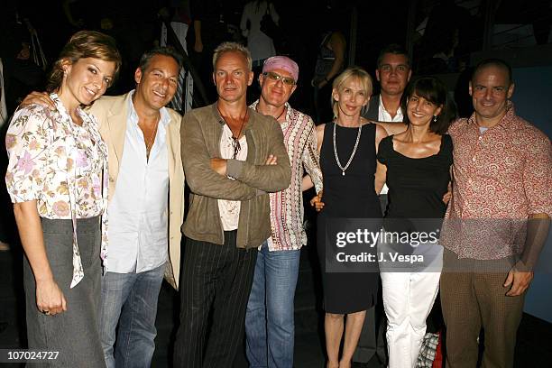 Amy Beecroft, Henry Winterstern, Sting, Bobby Sager, Turdie Styler, Stuart Ford, Ruth Vitale and Dito Montiel, director