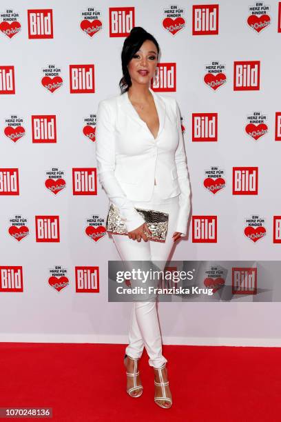 Verona Pooth during the Ein Herz Fuer Kinder Gala at Studio Berlin Adlershof on December 8, 2018 in Berlin, Germany.