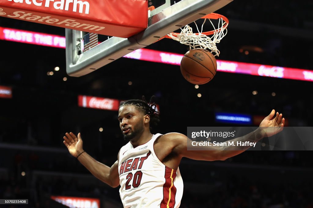 Miami Heat v Los Angeles Clippers