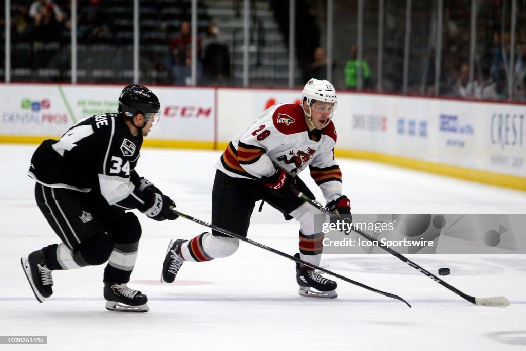 AHL: DEC 07 Ontario Reign at Tucson Roadrunners