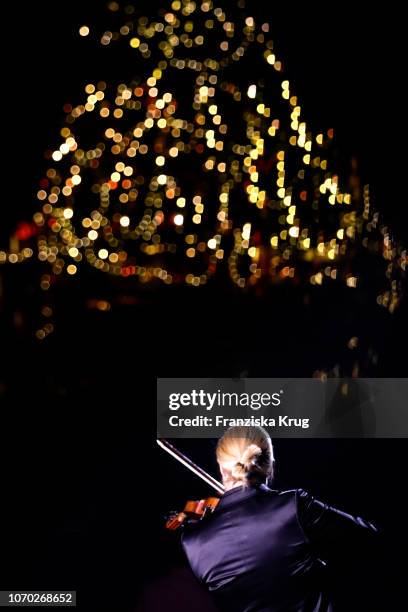 David Garrett during the Ein Herz Fuer Kinder Gala show at Studio Berlin Adlershof on December 8, 2018 in Berlin, Germany.