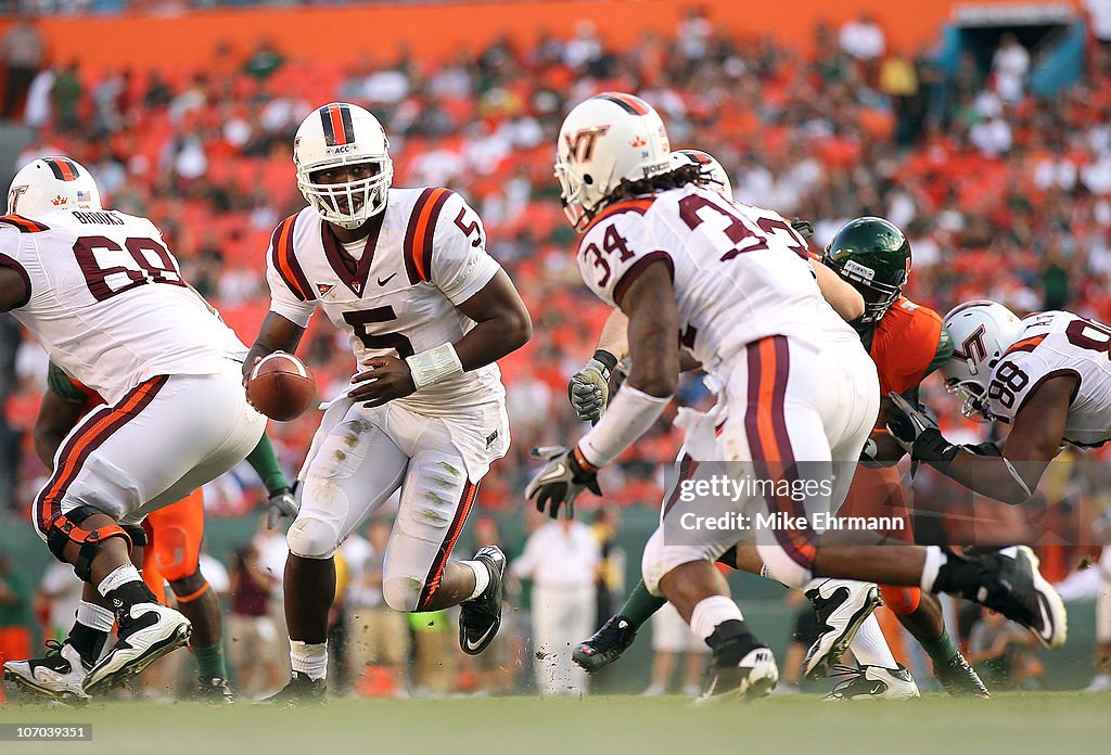 Virginia Tech v Miami