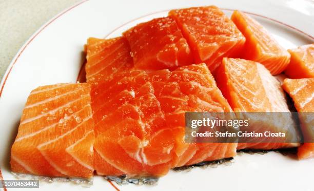 raw salmon - redfish stock pictures, royalty-free photos & images