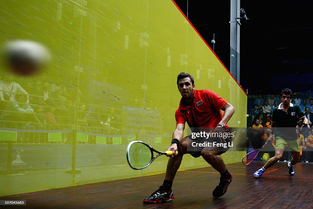 16th Asian Games - Day 9: Squash