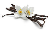 Vanilla sticks with jasmine flowers