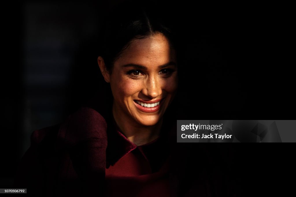 The Duchess Of Sussex Visits The Hubb Community Kitchen