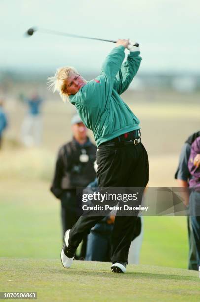 John Daly during the 1995 Open Championship on 20–23 July at the Old Course at St Andrews in St Andrews, Scotland. John Daly won his first Open...