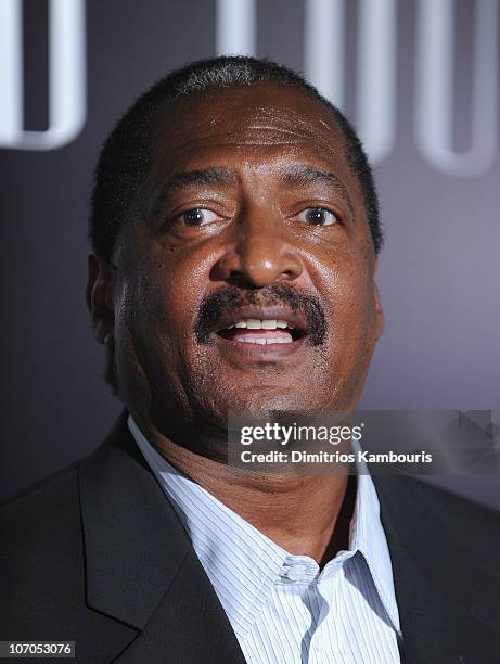 Matthew Knowles attends a screening of "I AM...World Tour" at the School of Visual Arts Theater on November 21, 2010 in New York City.