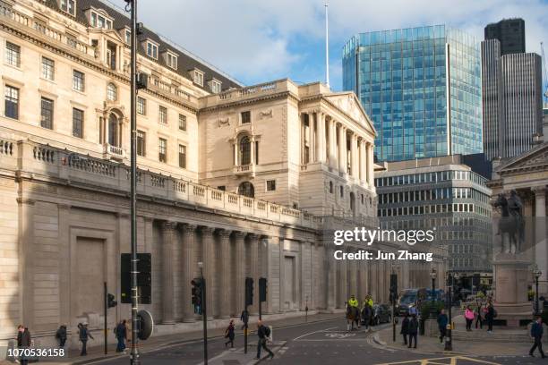 bank van engeland, londen, uk - fiscal policy stockfoto's en -beelden