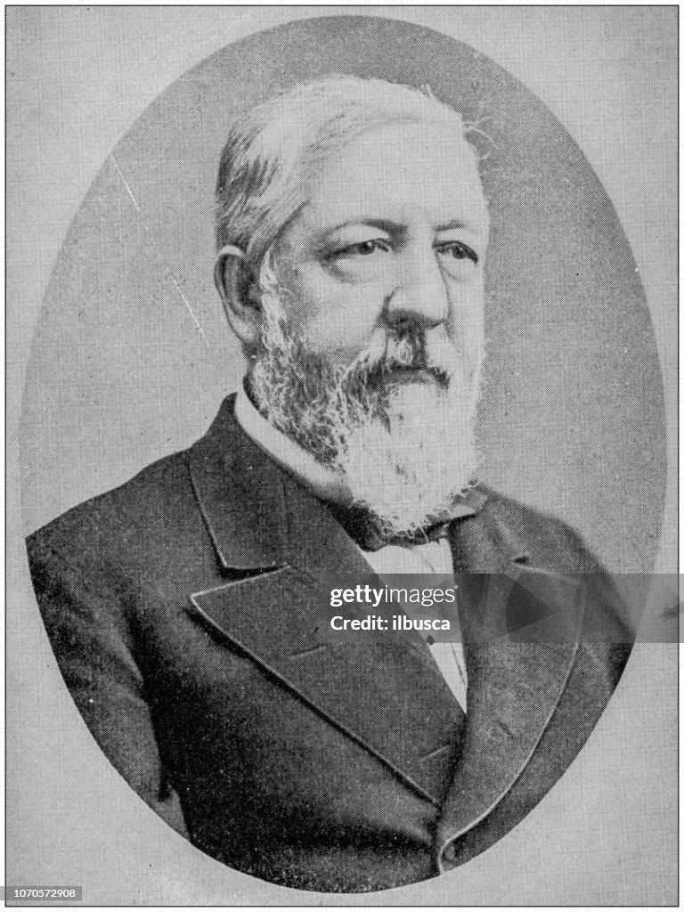 Antique Photograph James G Blaine High-Res Vector Graphic - Getty Images