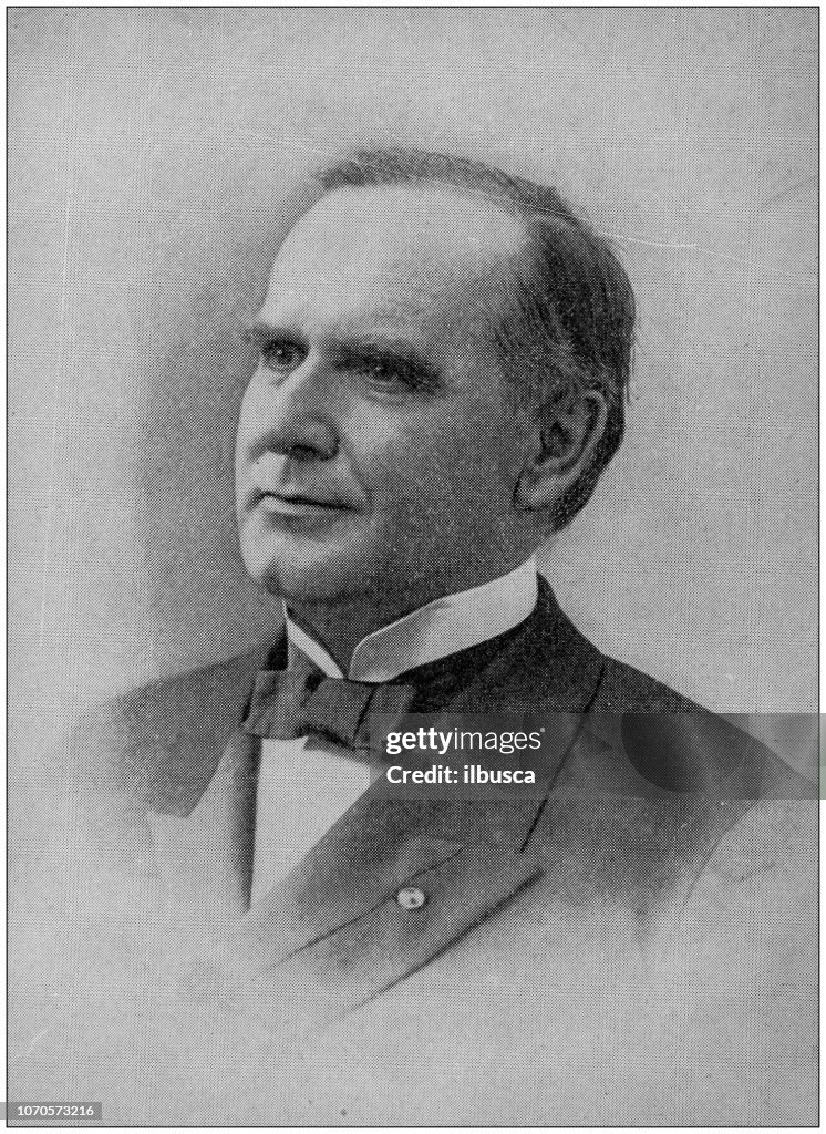 Antique photograph: William McKinley