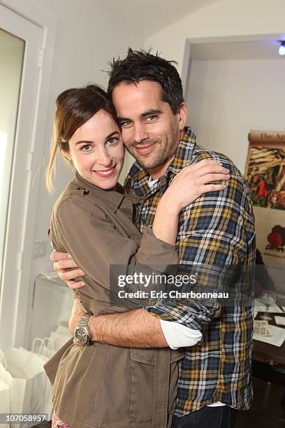 Lindsay Sloane and Dar Rollins at the African Millennium Foundation Fundraiser Partnered with Grey Goose to raise funds to buy solar ovens for AIDS...