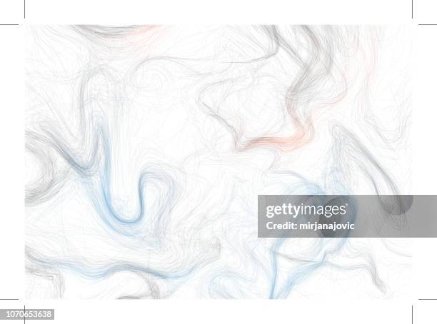 hand-drawn vector pattern - orange twist stock illustrations