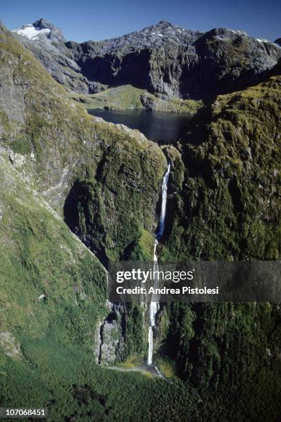 lake quill in new zealand alps - quill lake stock pictures, royalty-free photos & images