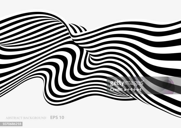 abstract background - wave pattern stock illustrations