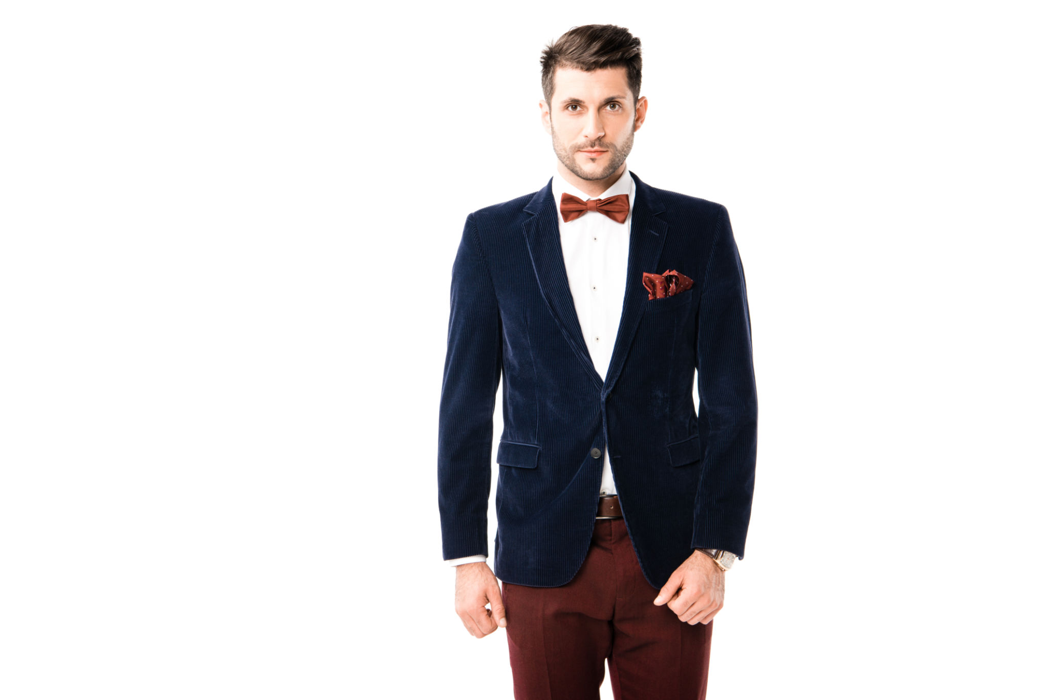 men suit velvet